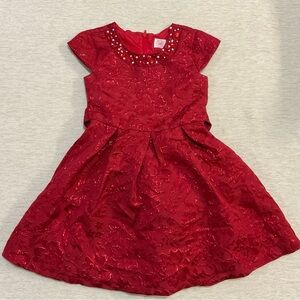Formal red dress for girls